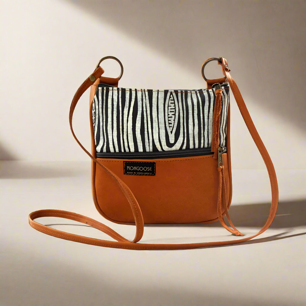 Mongoose Kiki Leather and Textile Bag