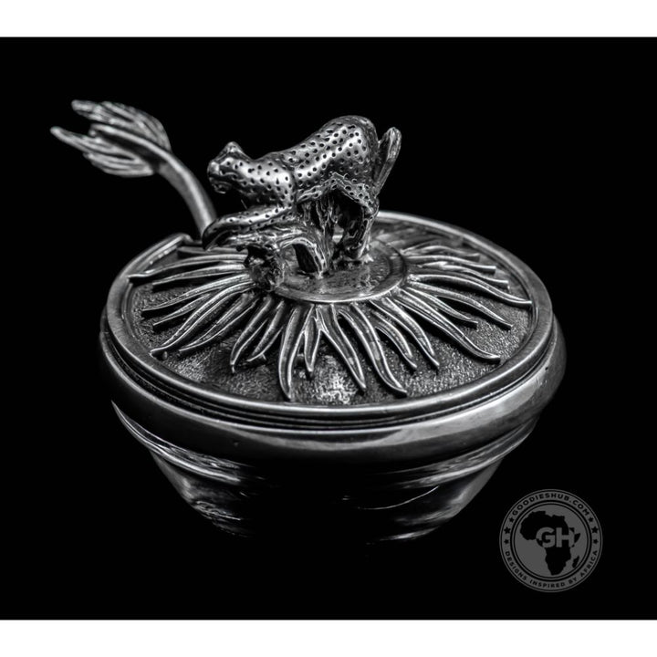 Leopard Lid Bowl And Spoon - Earthangel