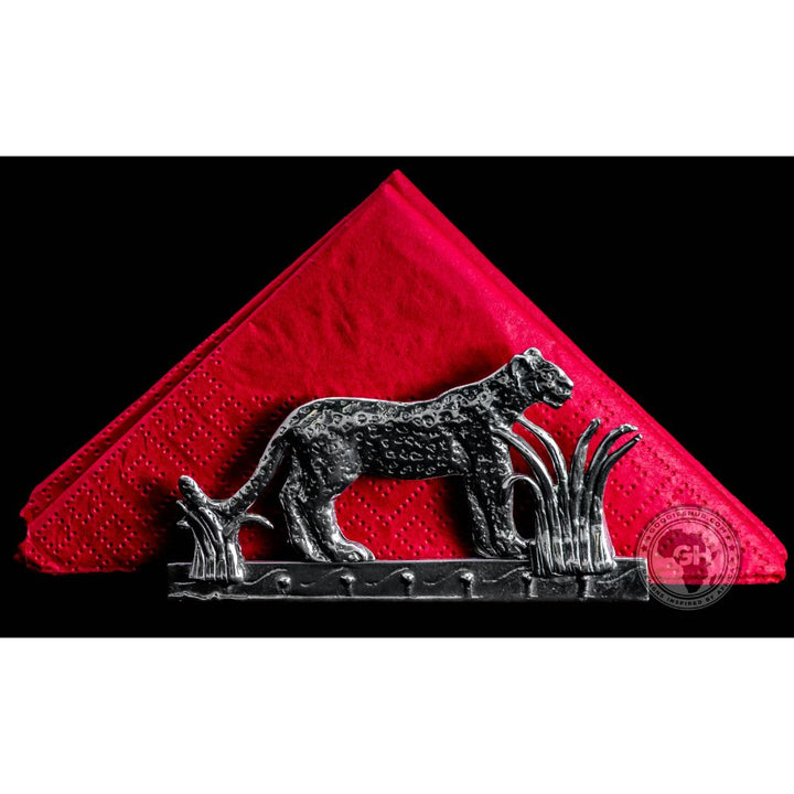 Leopard Serviette Holder - Earthangel