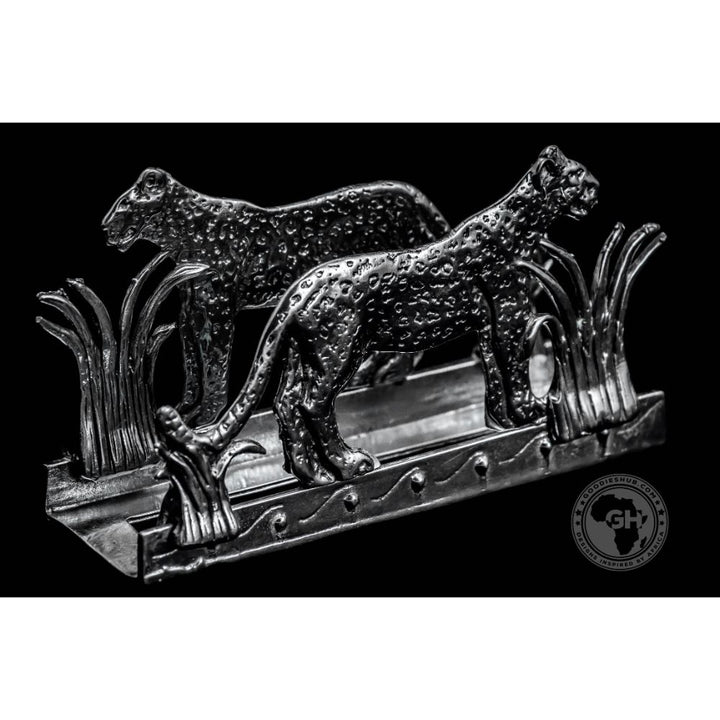 Leopard Serviette Holder - Earthangel