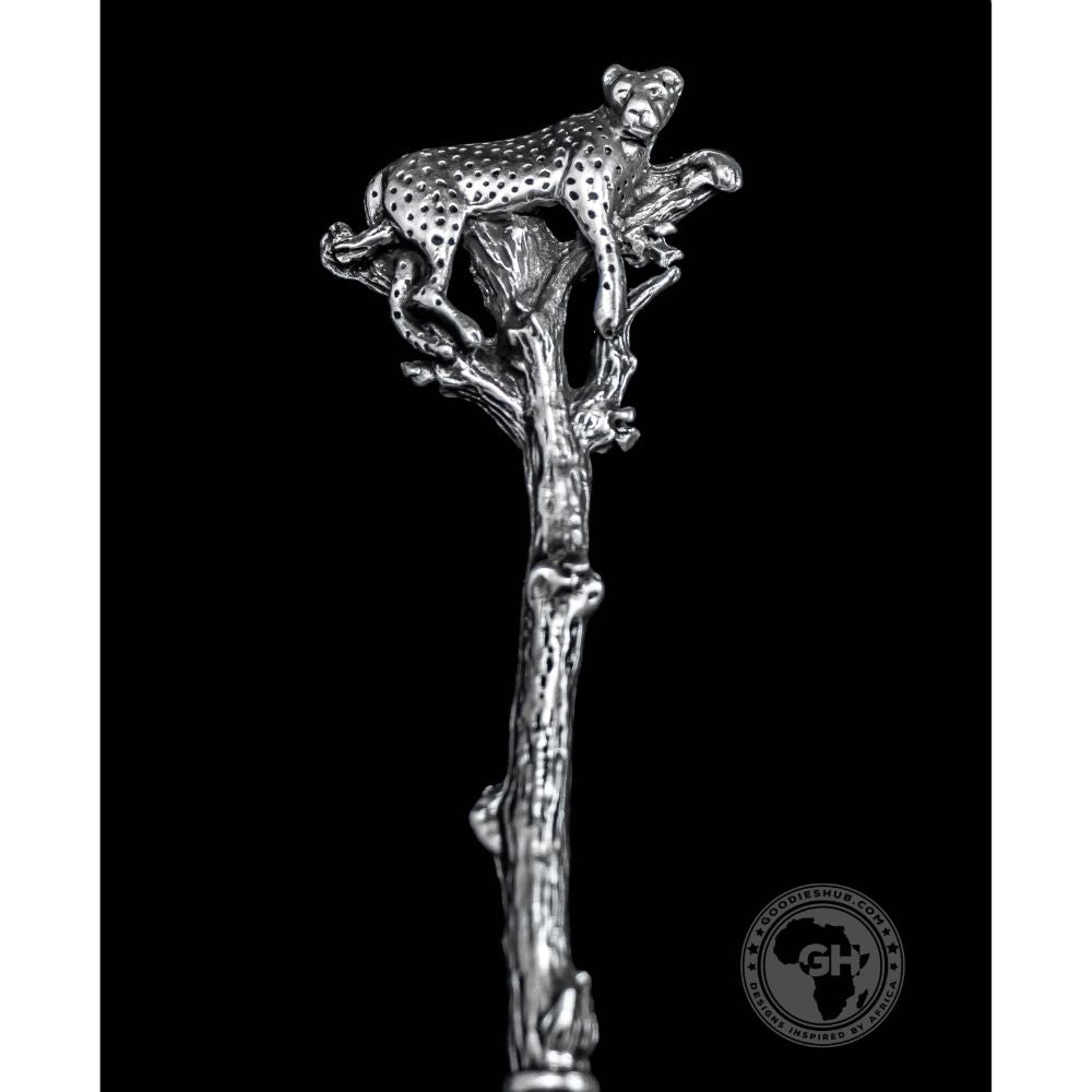 Leopard Olive Spoon - Earthangel