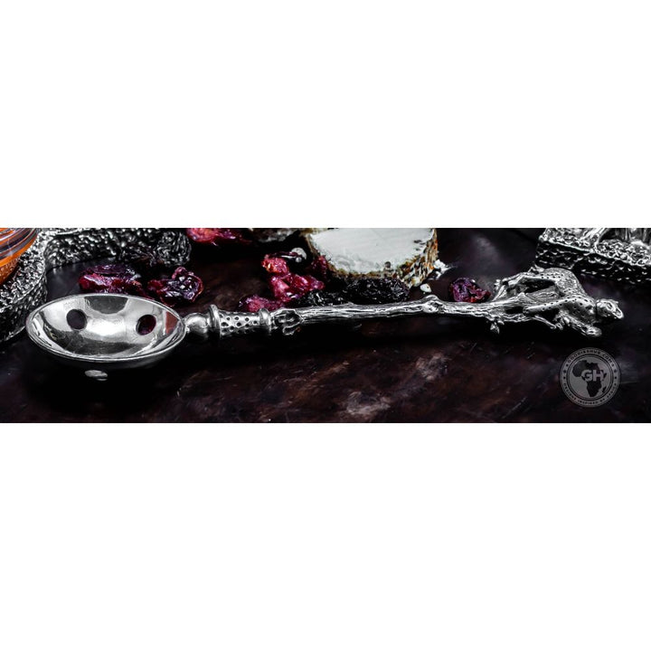 Leopard Olive Spoon - Earthangel