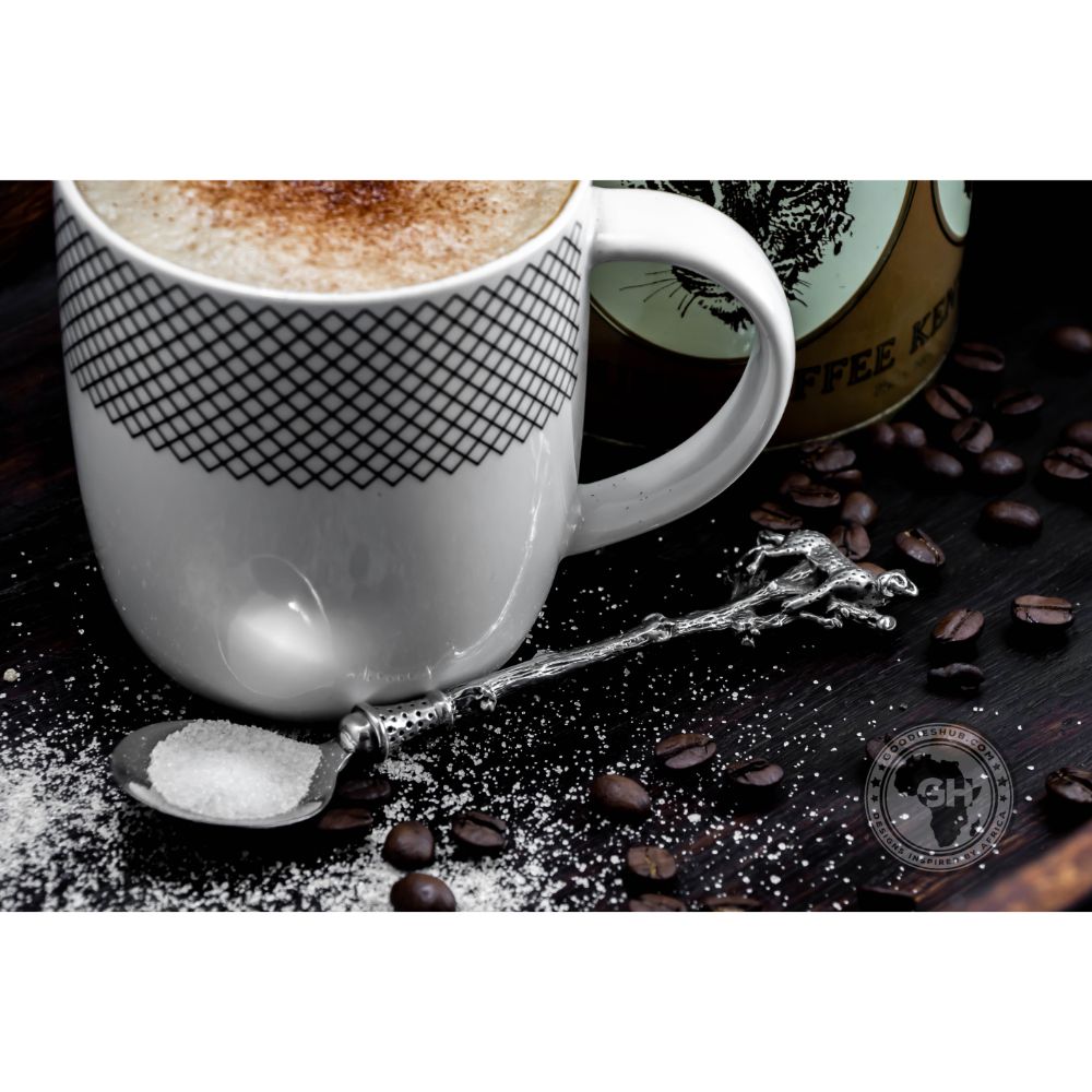 Leopard Sugar Spoon - Earthangel