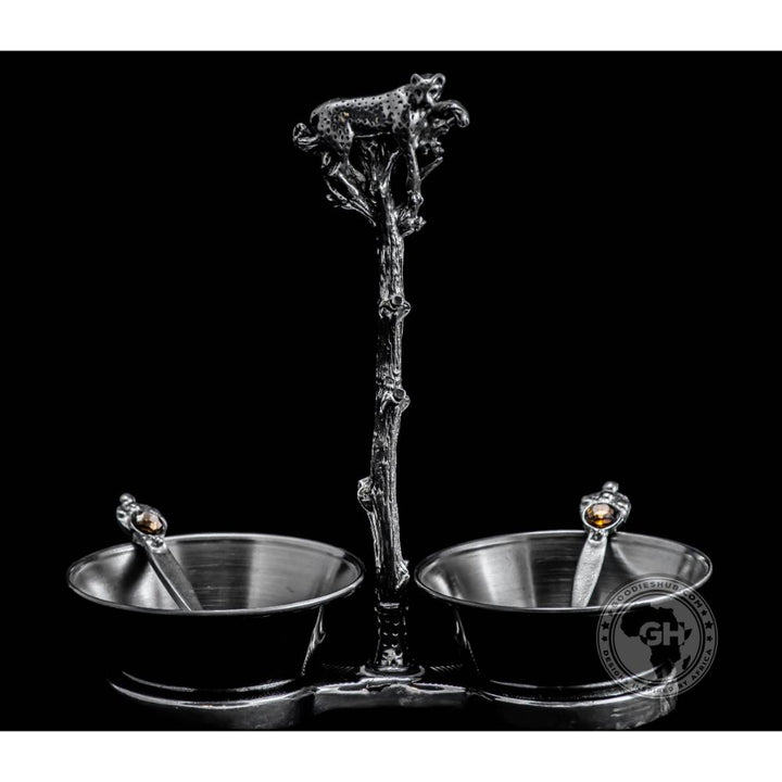 Leopard Twin Bowl - Earthangel