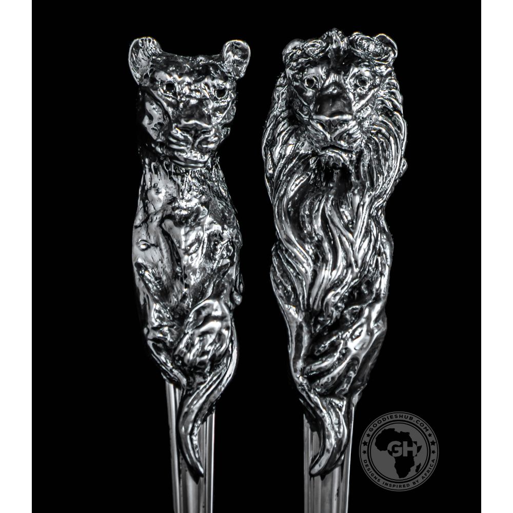 Lion Salad Servers - Earthangel