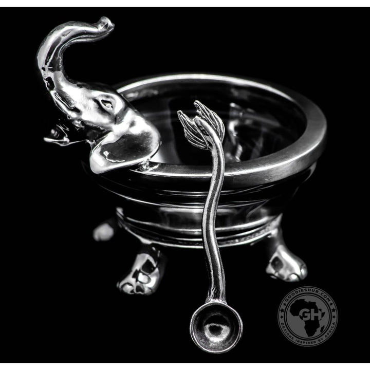 Bowl &amp; Spoon Mama Elephant - Earthangel