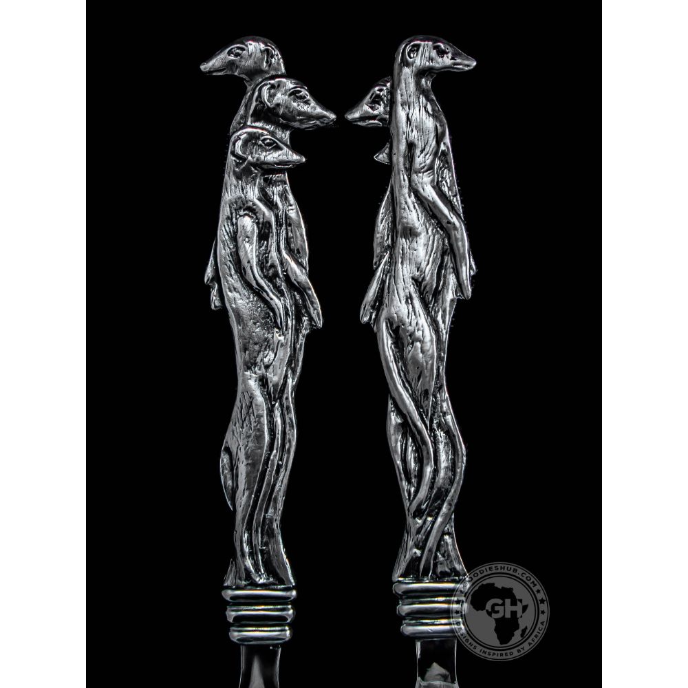 Meerkat Salad Servers - Earthangel