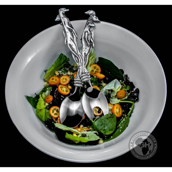 Meerkat Salad Servers - Earthangel