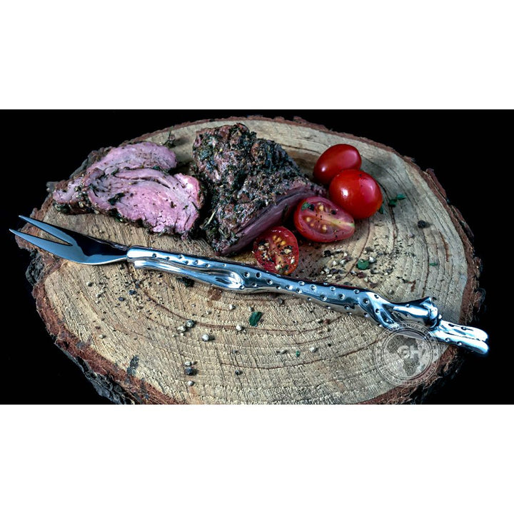 Mini Serving Fork (213mm) - Cheetah Africa Collection - Diana Carmichael