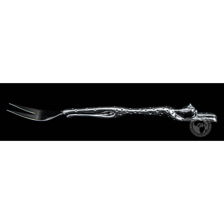 Mini Serving Fork (213mm) - Cheetah Africa Collection - Diana Carmichael