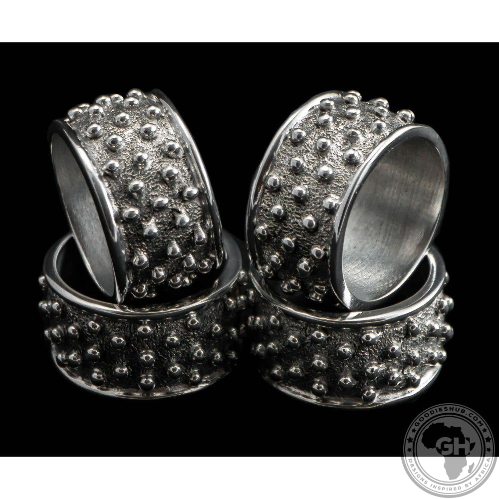 Napkin Ring Studded Set 4 - Studded Collection - Diana Carmichael