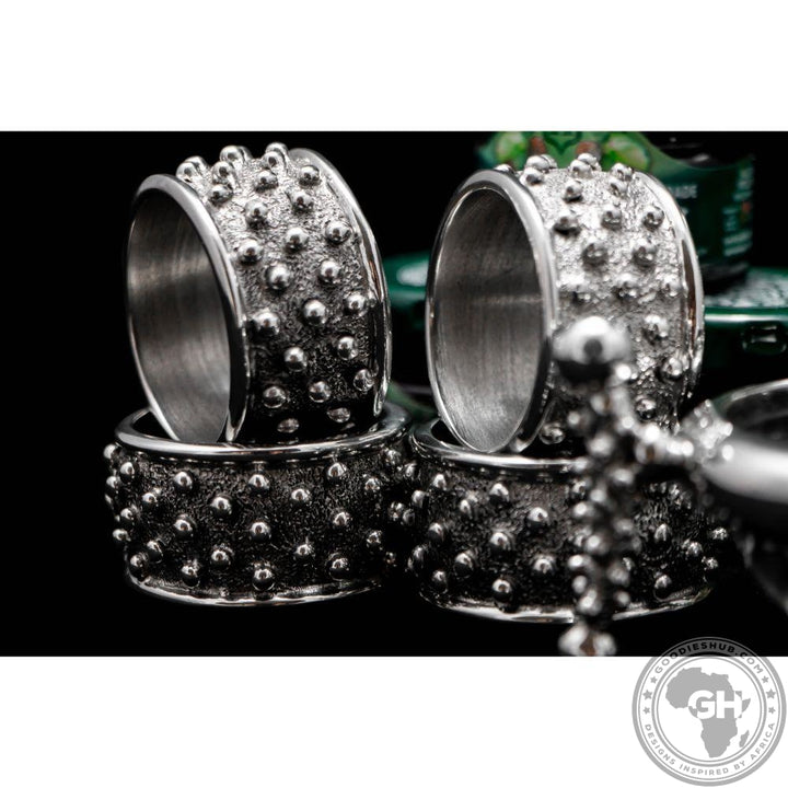 Napkin Ring Studded Set 4 - Studded Collection - Diana Carmichael