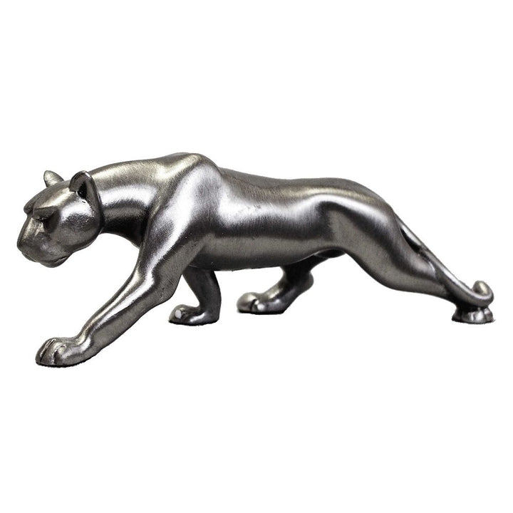 Lioness walking Pewter Sculpture