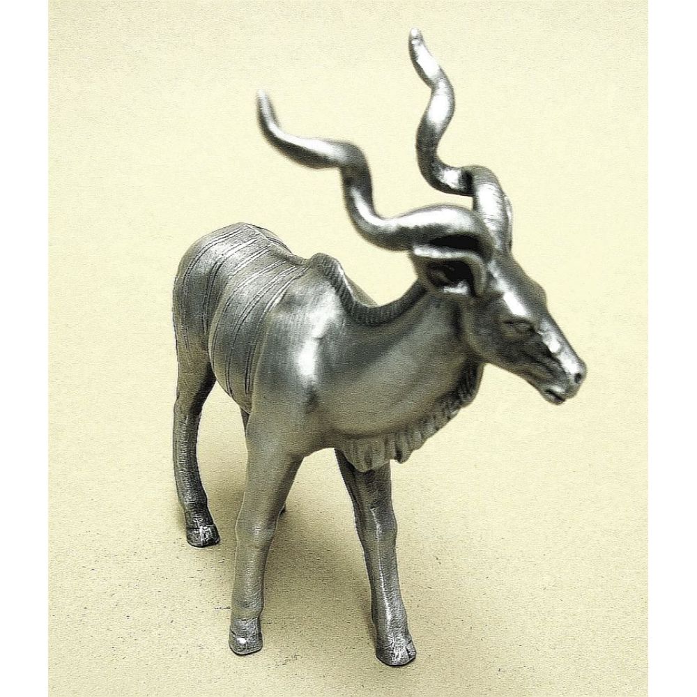 Kudu Pewter Sculpture