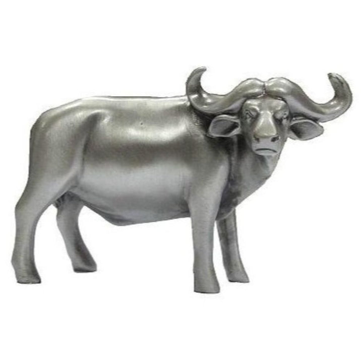 Buffalo Pewter Sculpture