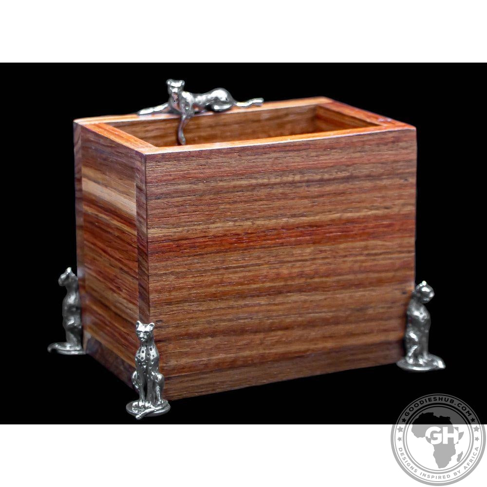 Pen Holder - Cheetah Africa Collection - Diana Carmichael