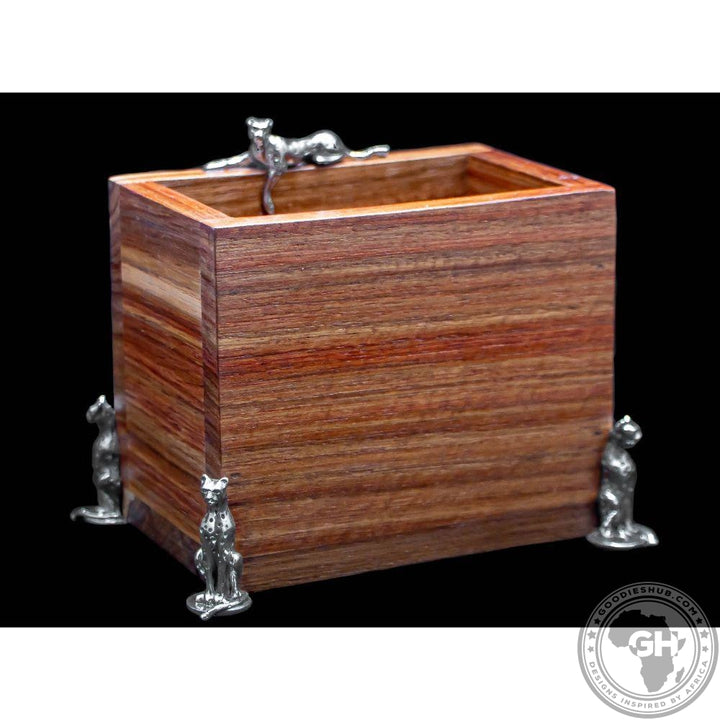 Pen Holder - Cheetah Africa Collection - Diana Carmichael