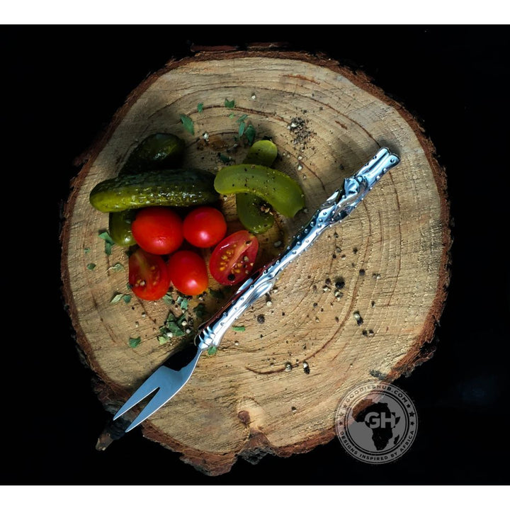 Pickle Fork 195mm - Cheetah Africa Collection - Diana Carmichael