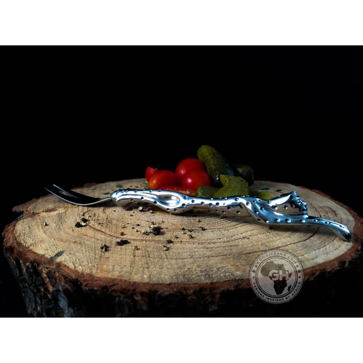 Pickle Fork 195mm - Cheetah Africa Collection - Diana Carmichael