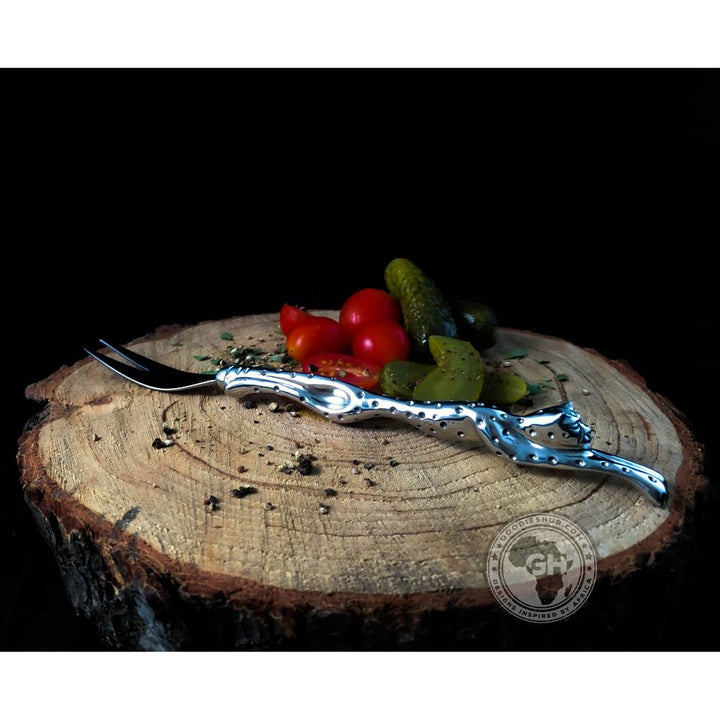 Pickle Fork 195mm - Cheetah Africa Collection - Diana Carmichael