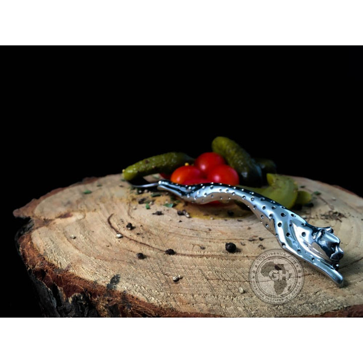 Pickle Fork (175mm) - Cheetah Africa Collection - Diana Carmichael
