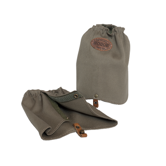 Rogue Short Canvas Gaiter - Velcro Olive