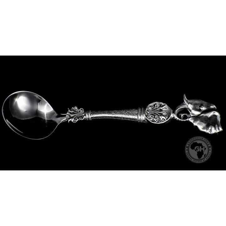 Regal Elephant Head Sugar Spoon - Earthangel
