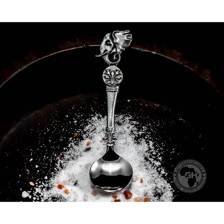 Regal Elephant Head Sugar Spoon - Earthangel