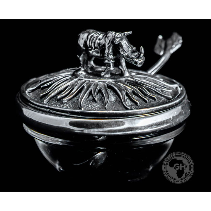 Rhino Lid Bowl And Spoon - Earthangel