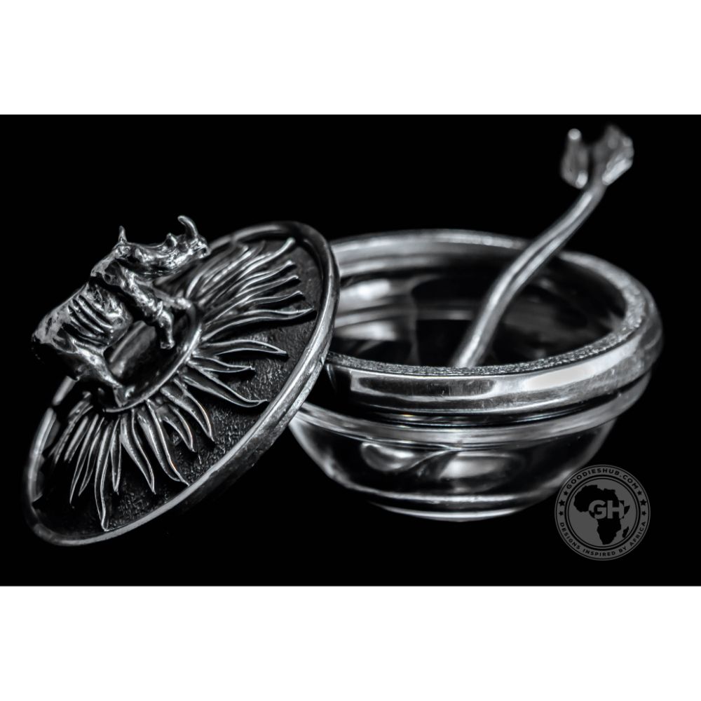 Rhino Lid Bowl And Spoon - Earthangel