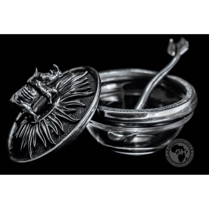 Rhino Lid Bowl And Spoon - Earthangel