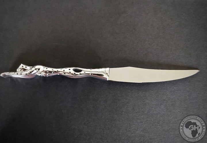 Steak Knife - Cheetah Africa Collection - Diana Carmichael