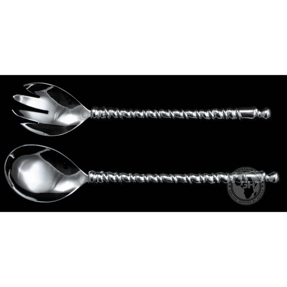 Salad Server Large - Ribbon Collection - Diana Carmichael