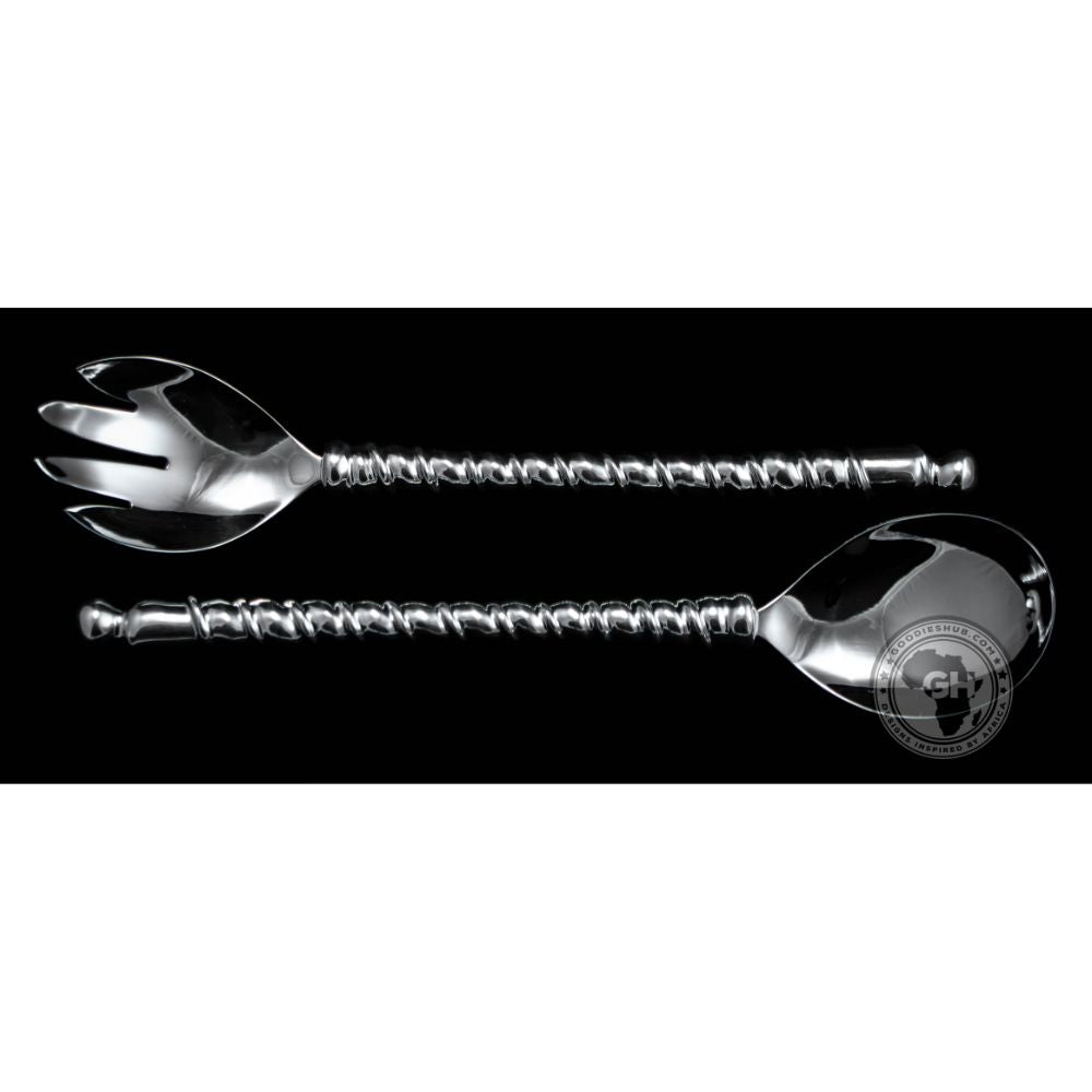Salad Server Large - Ribbon Collection - Diana Carmichael