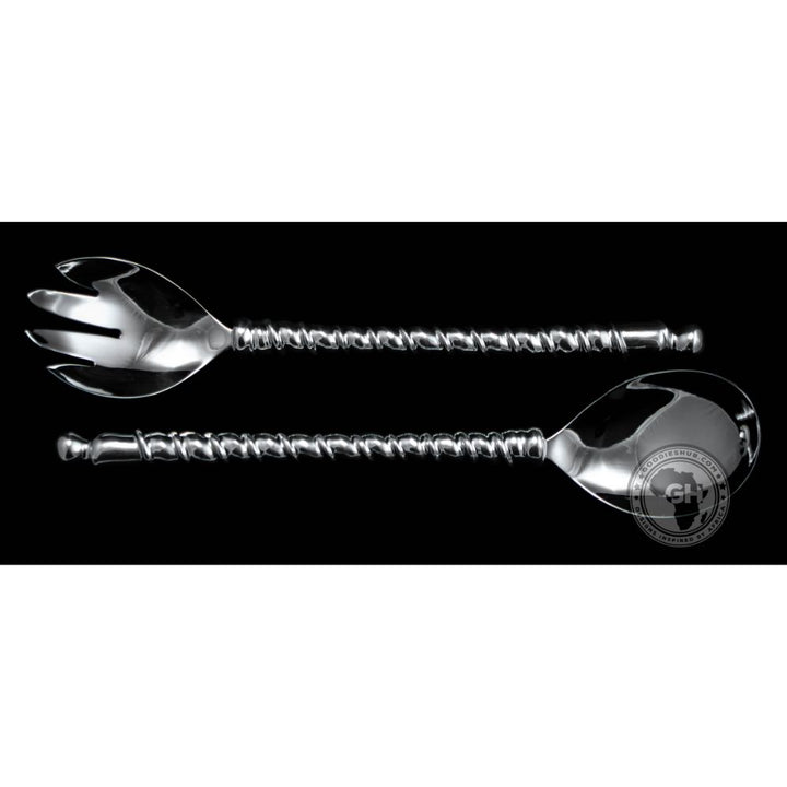 Salad Server Large - Ribbon Collection - Diana Carmichael