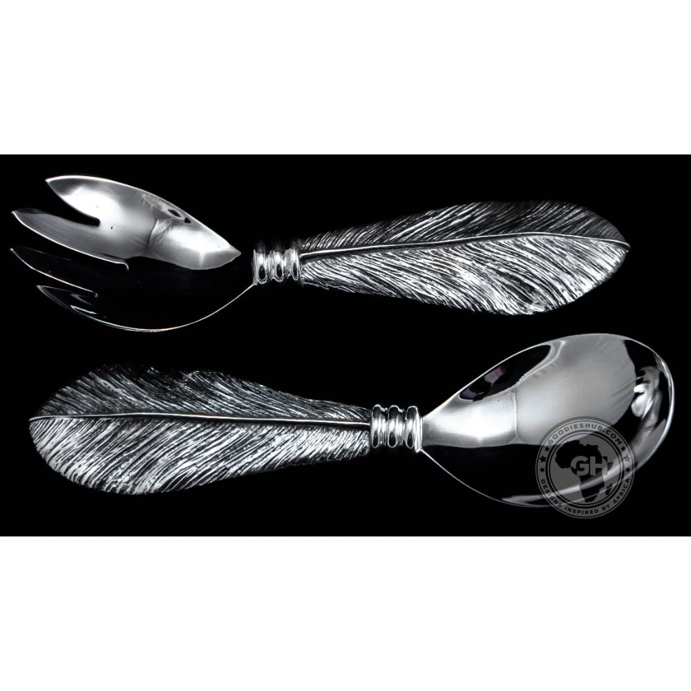 Salad Servers Short 12cm - Usiba Lwe Nyoni Collection - Diana Carmichael
