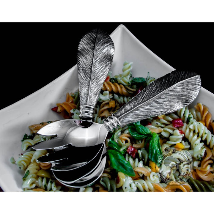 Salad Servers Short 12cm - Usiba Lwe Nyoni Collection - Diana Carmichael