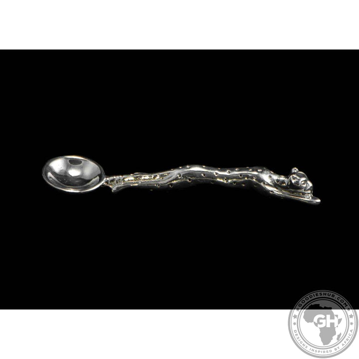 Salt Spoon - Cheetah Africa Collection - Diana Carmichael