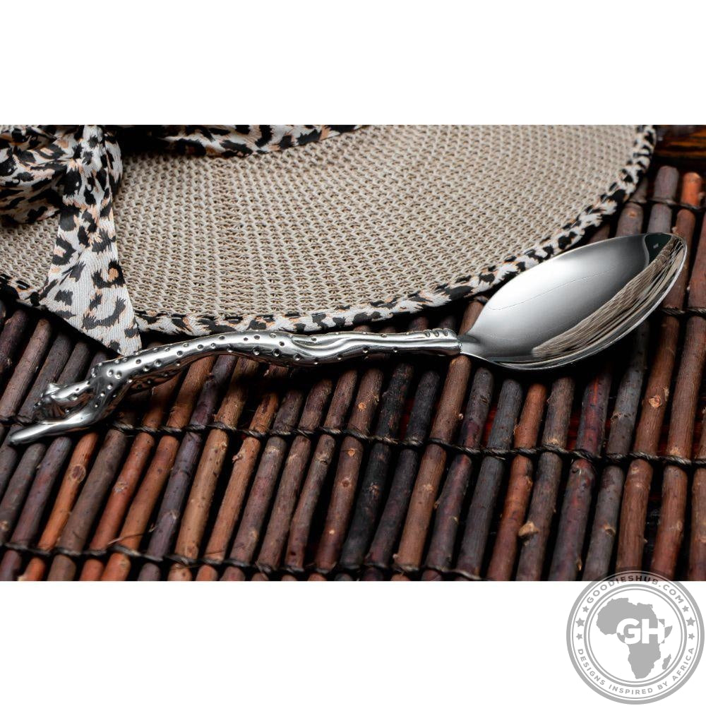 Serving Spoon Large - Cheetah Africa Collection - Diana Carmichael