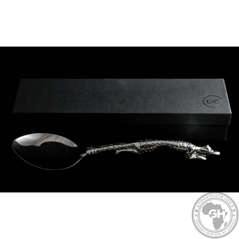 Serving Spoon Large - Cheetah Africa Collection - Diana Carmichael