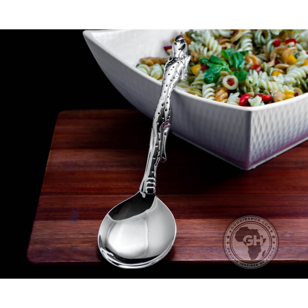 Serving Spoon Medium - Cheetah Africa Collection - Diana Carmichael