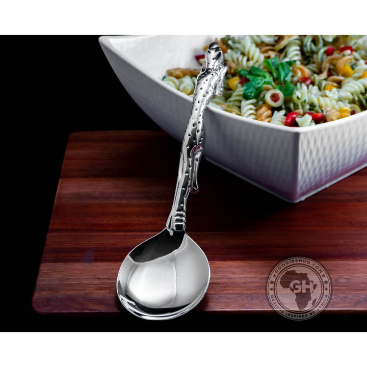 Serving Spoon Medium - Cheetah Africa Collection - Diana Carmichael