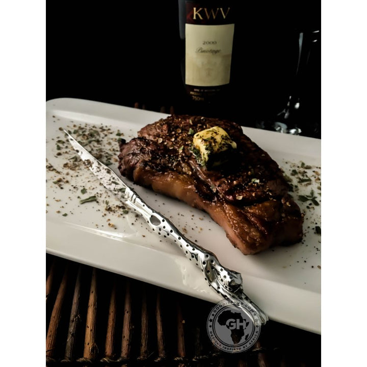 Steak Knife - Cheetah Africa Collection - Diana Carmichael