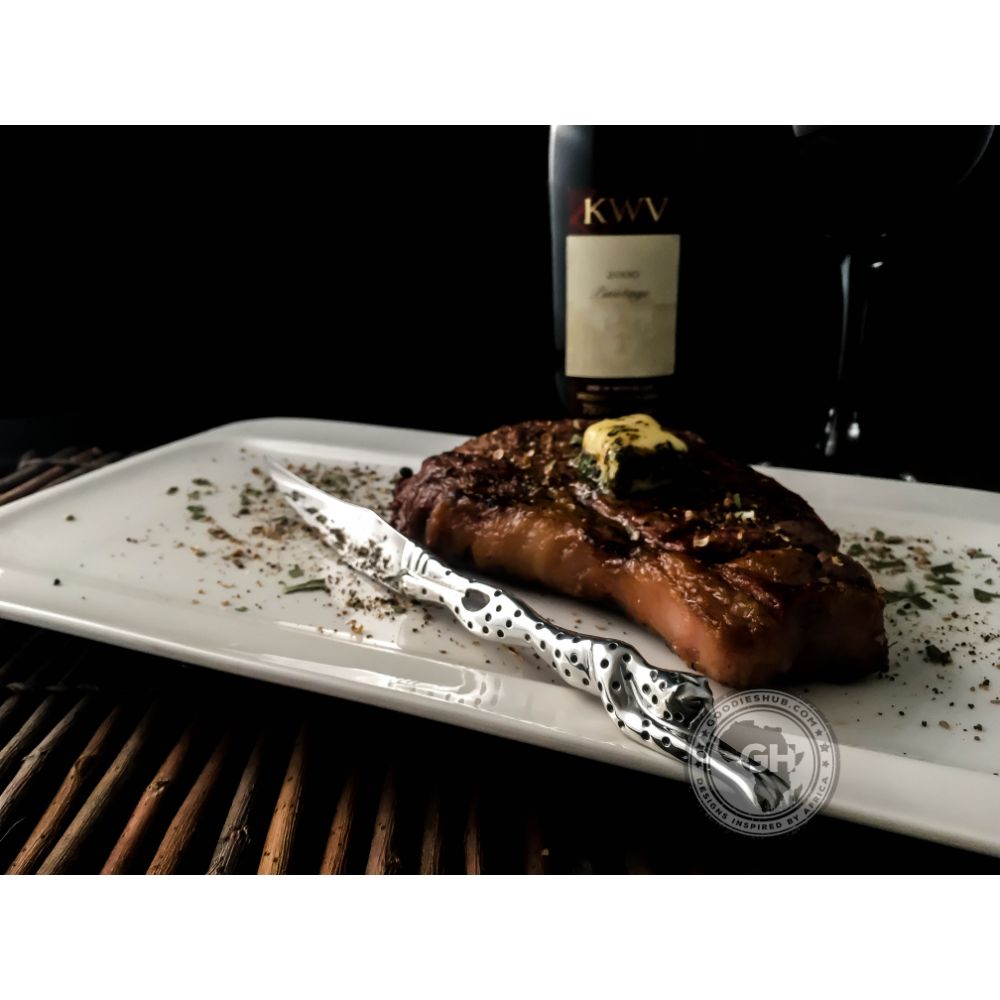 Steak Knife - Cheetah Africa Collection - Diana Carmichael