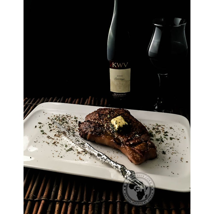 Steak Knife - Cheetah Africa Collection - Diana Carmichael