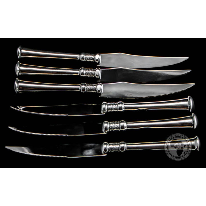 Steak knife Set of 6 - Noblesse Collection - Diana Carmichael