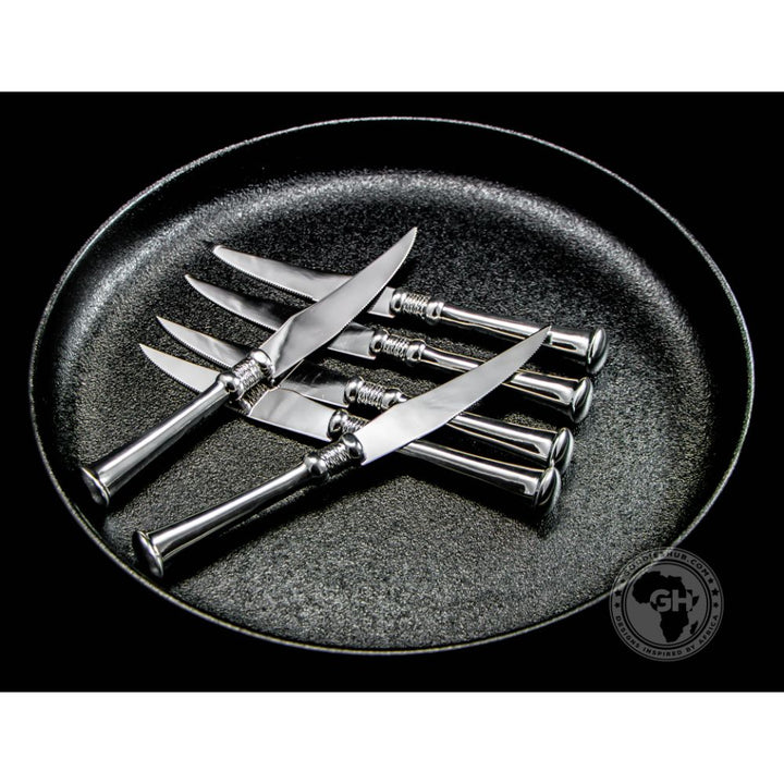Steak knife Set of 6 - Noblesse Collection - Diana Carmichael