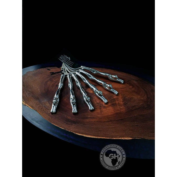 Table Fork Set of 6 - Cheetah Africa Collection - Diana Carmichael