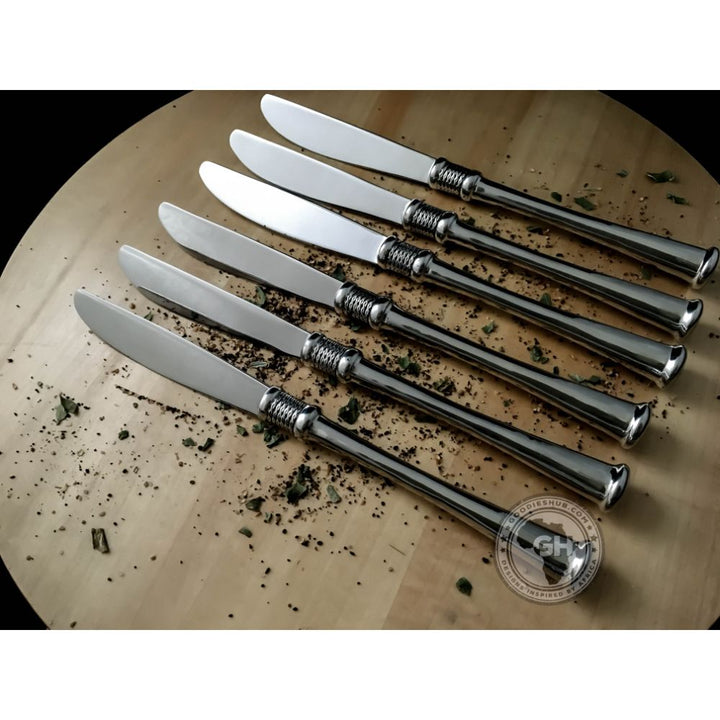 Table Knife Set of 6 - Noblesse Collection - Diana Carmichael