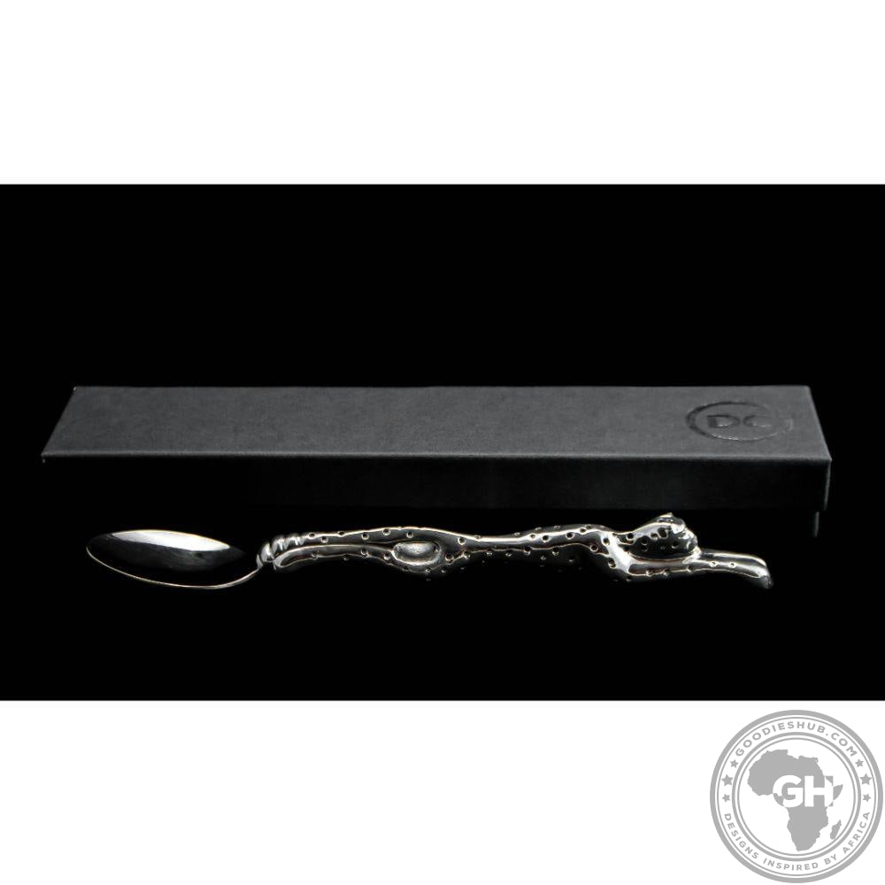 Teaspoon (187mm) - Cheetah Africa Collection - Diana Carmichael